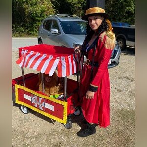 2 costume bundle Circus Ringmaster lion Costume